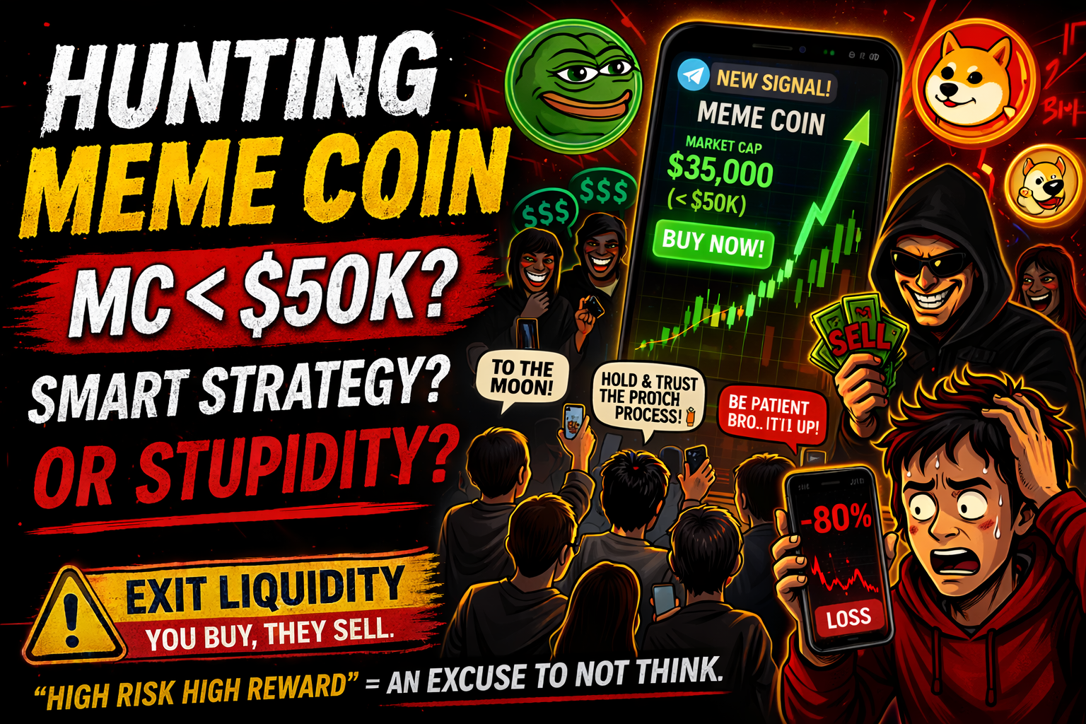The $50K Market Cap Trap: Why Signal Groups Are Feeding You to Whales